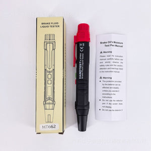 HABOTEST HT662 Brake Fluid Liquid Tester Pen Brake Fluid Water Tester with Alarms for DOT3/DOT4/DOT5.1