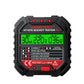HABOTEST HT107E Socket Tester Pro AC 90-250V Outlet Tester (UK Plug) Supports RCD Detection