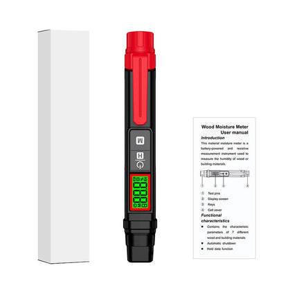 HABOTEST HT67 Wood Moisture Meter Professional Wood and Wall Plaster Moisture Tester 0-58% Range