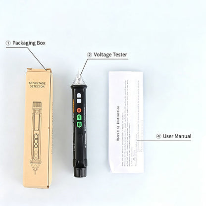 HYTAIS TS10A AC Voltage Detector 1000V Non-Contact Voltage Tester Pen Live Neutral Wire Tester for Electrical Repair