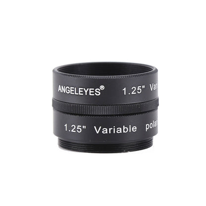 Angeleyes 1.25-inch/31.7MM Adjustable Polarizing Filter Telescope Variable Polarizer for Eyepiece/Zenith Mirror