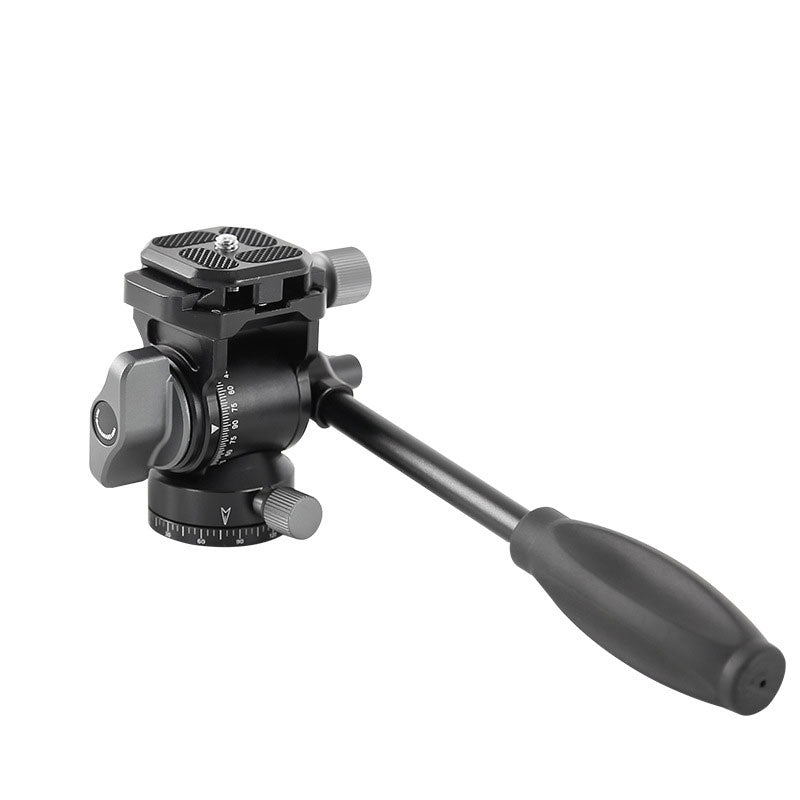 Angeleyes XY-260112 PH08 Portable Hydraulic Latitude Gimbal with Arca-Swiss Quick Mount for DSLR/Mirrorless Cameras