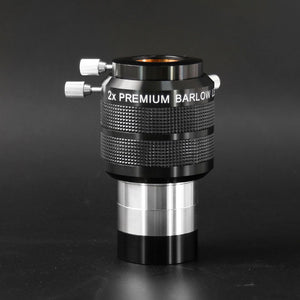 Angeleyes XY-250409 2-Inch 2X Apochromatism Premium Barlow Lens with 2-Inch to 1.25-Inch Adapter for Astronomical Telescopes