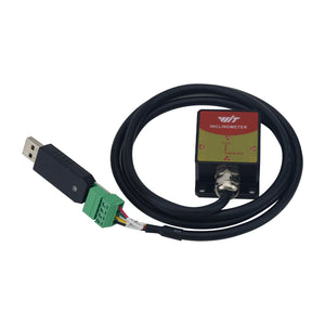 HWT605-RS232 High Precision 6-Axis Accelerometer Attitude Angle Electronic Gyroscope Sensor SCA3300 with Temp-compensation