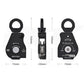 XINDA-6018 25KN Universal Rope Collector Safety Pulley High Efficiency Automatic Rope Retractor for 8-13MM Ropes