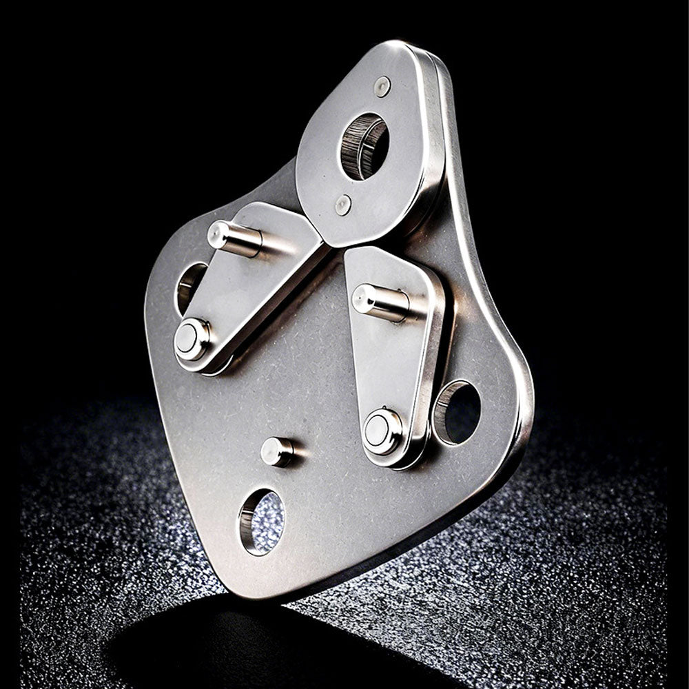 XINDA XD-Q9754 Steel Cable Diverter Stainless Steel High Quality Cable Divider Support Automatic Return for Adventure/Rock Climbing