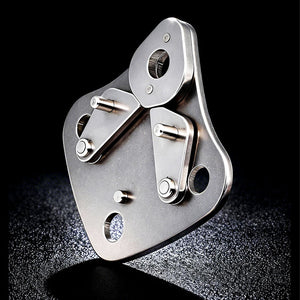 XD-Q9754 Steel Cable Diverter Stainless Steel High Quality Cable Divider Support Automatic Return for Adventure/Rock Climbing