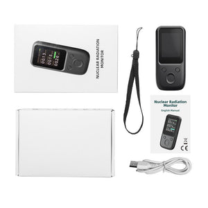 RM211 Portable 0-10000uSv/h Nuclear Radiation Detector Geiger Counter Tube Radiation Monitor with TFT-LCD Screen