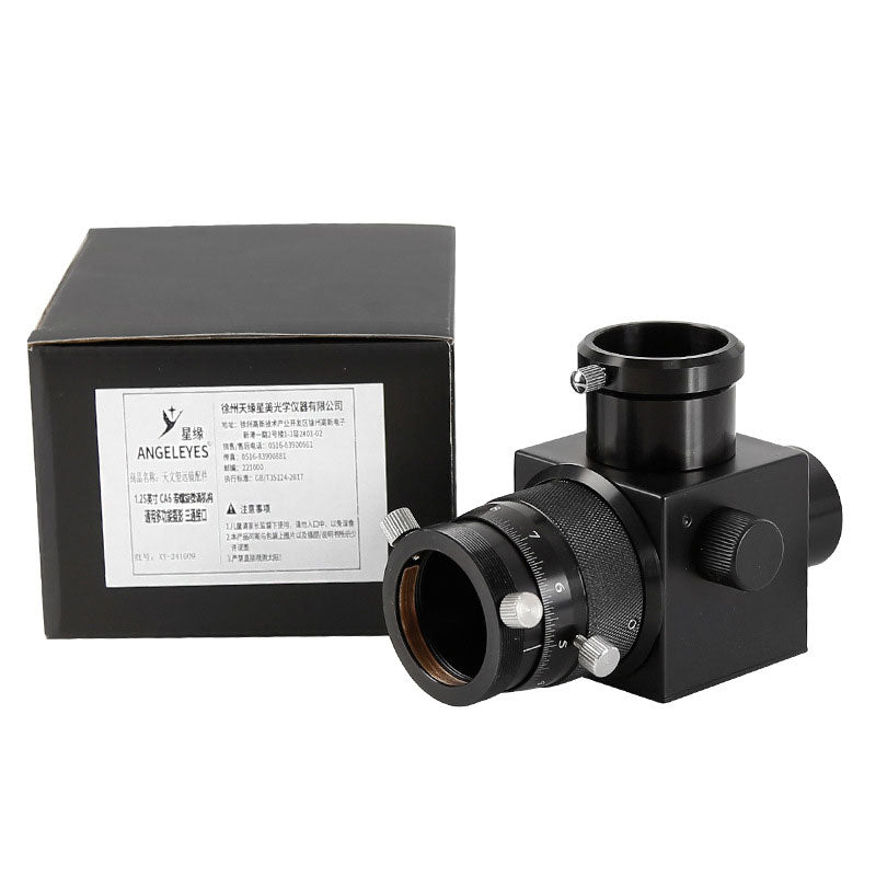 Angeleyes XY-241009 CA3 Fine Tuning Astronomy Guidescope 3 Way T-mount M42 for 1.25-Inch Telescopes/CCDs