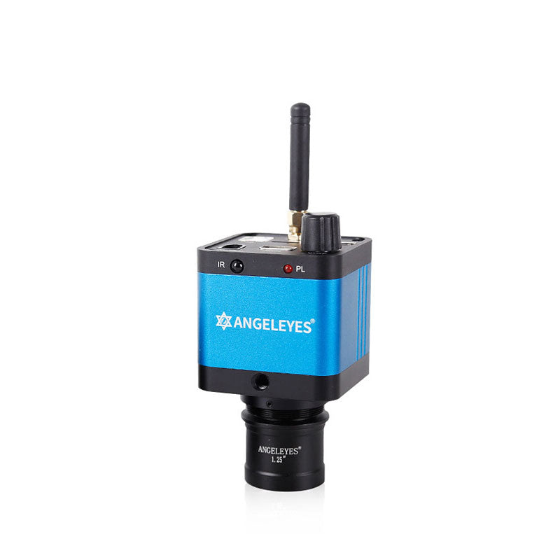 Angeleyes 1600W Color Wireless Electronic Eyepiece HDMI-compatible+USB+WiFi Astronomical Eyepiece for Telescopes