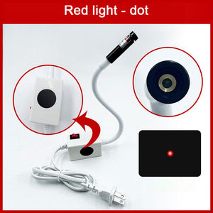 360° Adjustable Laser Positioning Light (Square Base Red Dot Laser) for Sewing Machine and Fabric Cutting