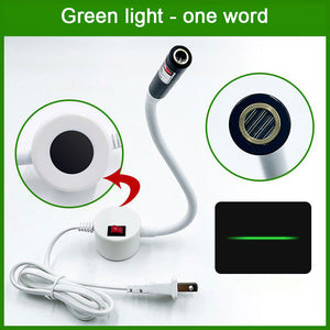 360° Adjustable Laser Positioning Light (Round Base Green Line Laser) for Sewing Machine and Fabric Cutting