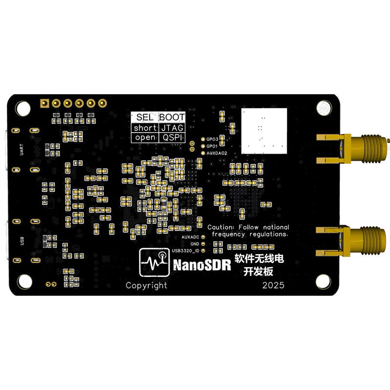 HamGeek NanoSDR SDR Development Board with ZYNQ7010 AD9363 Chip Compat