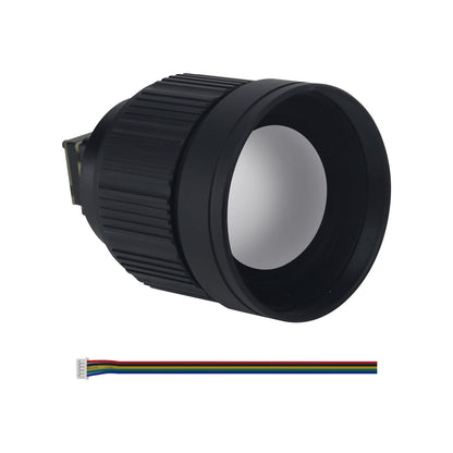 640X512 50MM Lens Thermal Imager for FPV Drones with CVBS Interface Longwave IR 12um Micro Camera Module