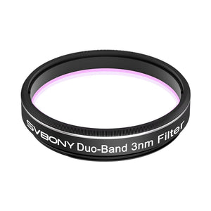 SVBONY SV220 Multi-layer Coating H-Alpha &amp;OIII Dual Narrowband Filter for Astronomical Telescope (3nm/1.25-Inch)