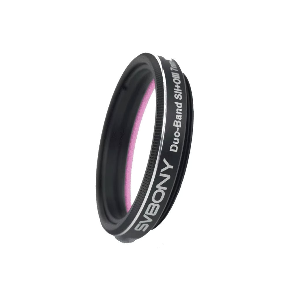 SVBONY SV220 Multi-layer Coating SII & OIII Dual Narrowband Filter for Astronomical Telescope (7nm/1.25-Inch)