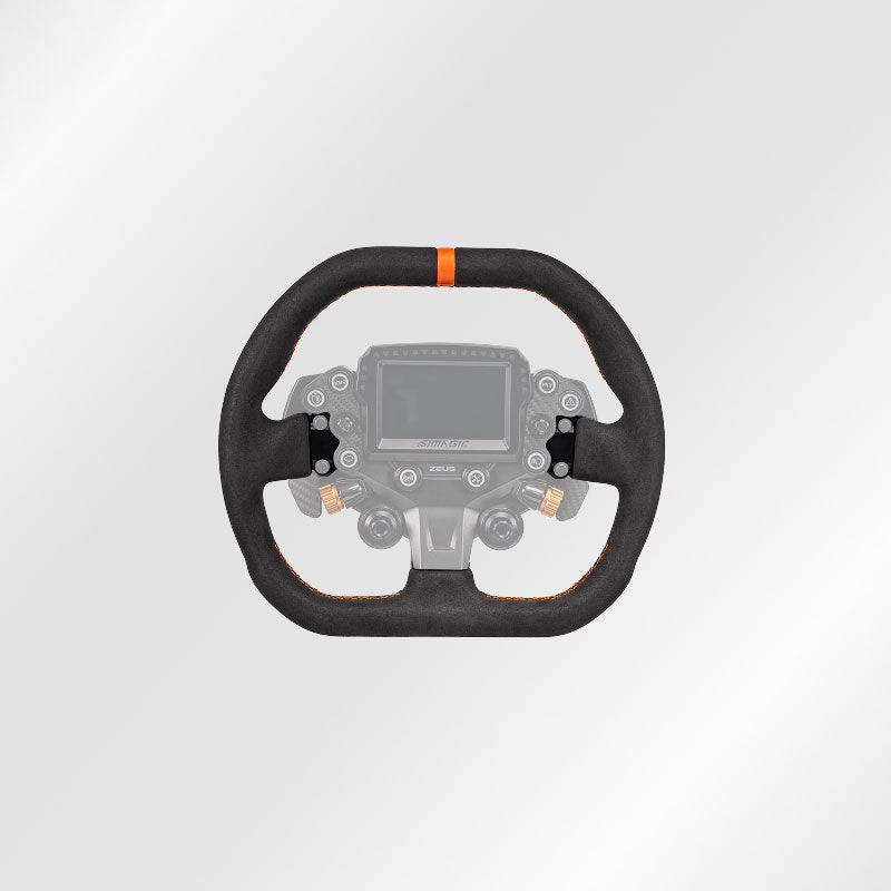Simagic Zeus Sport Replacement Wheel Rim ZS-310CS (Microfiber Suede) 310mm Square Steering Wheel