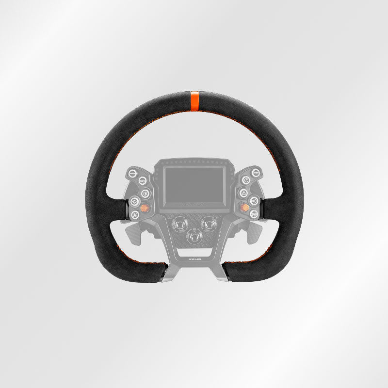 Simagic Zeus GT Replacement Rim Racing Steering Wheel Rim ZGT-320CD (Microfiber Suede) 320mm D-Shaped
