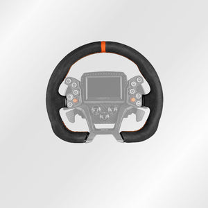 Simagic Zeus GT Replacement Rim Racing Steering Wheel Rim ZGT-300CD (Microfiber Suede) 300mm D-Shaped