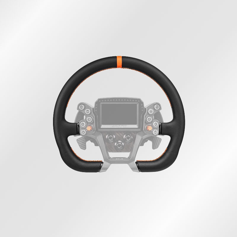 Simagic Zeus GT Replacement Rim Racing Steering Wheel Rim ZGT-320CD (Leather) 320mm D-Shaped