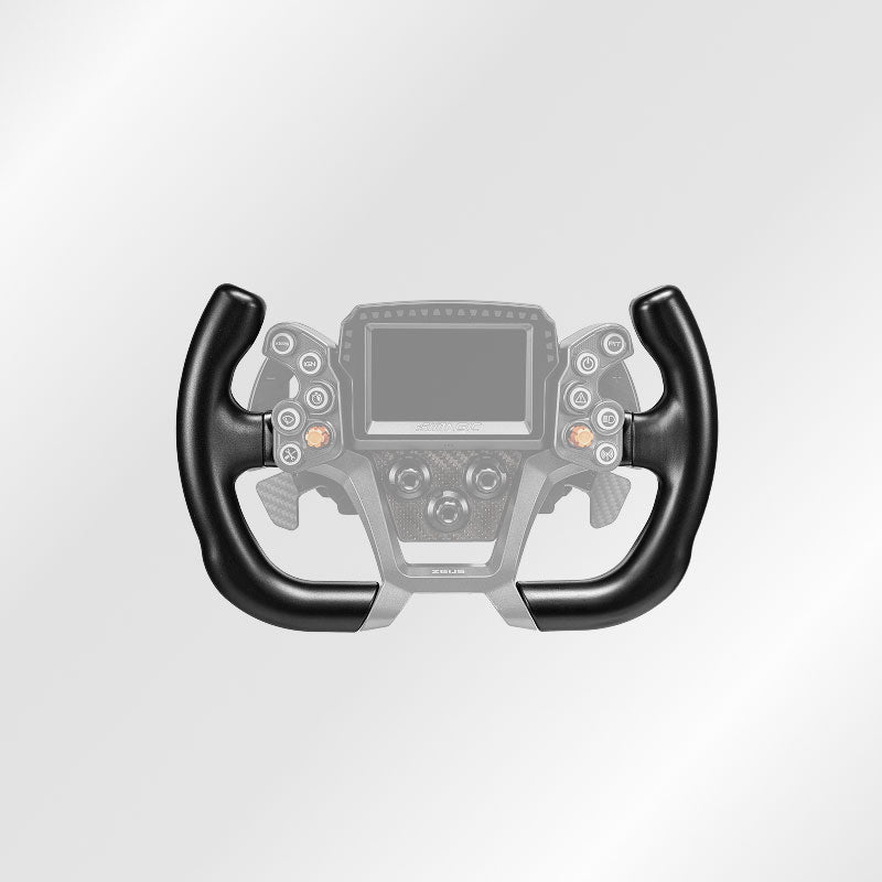 Simagic Zeus GT Replacement Rim Racing Steering Wheel Rim ZGT-300MC (Rubber) 300mm Open-Top