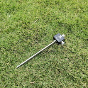 Black ME02 Grounding Version Lightweight Aluminum Alloy Antenna Adapter Base with M Female Connector Support Tripod Mounting