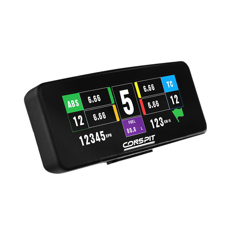 Conspit CSD Nano 2.99-Inch Sim Racing Dashboard Magnetic Mount HD LCD Display for SimHub Game Simulator