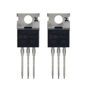 2pcs Precision Matched IRFZ24N Power MOSFET Set for HamGeek Micro PA50+/PA50-3 HF Amplifier Repair