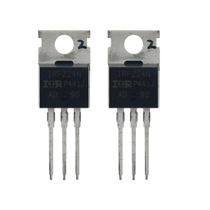 2pcs Precision Matched IRFZ24N Power MOSFET Set for HamGeek Micro PA50+/PA50-3 HF Amplifier Repair