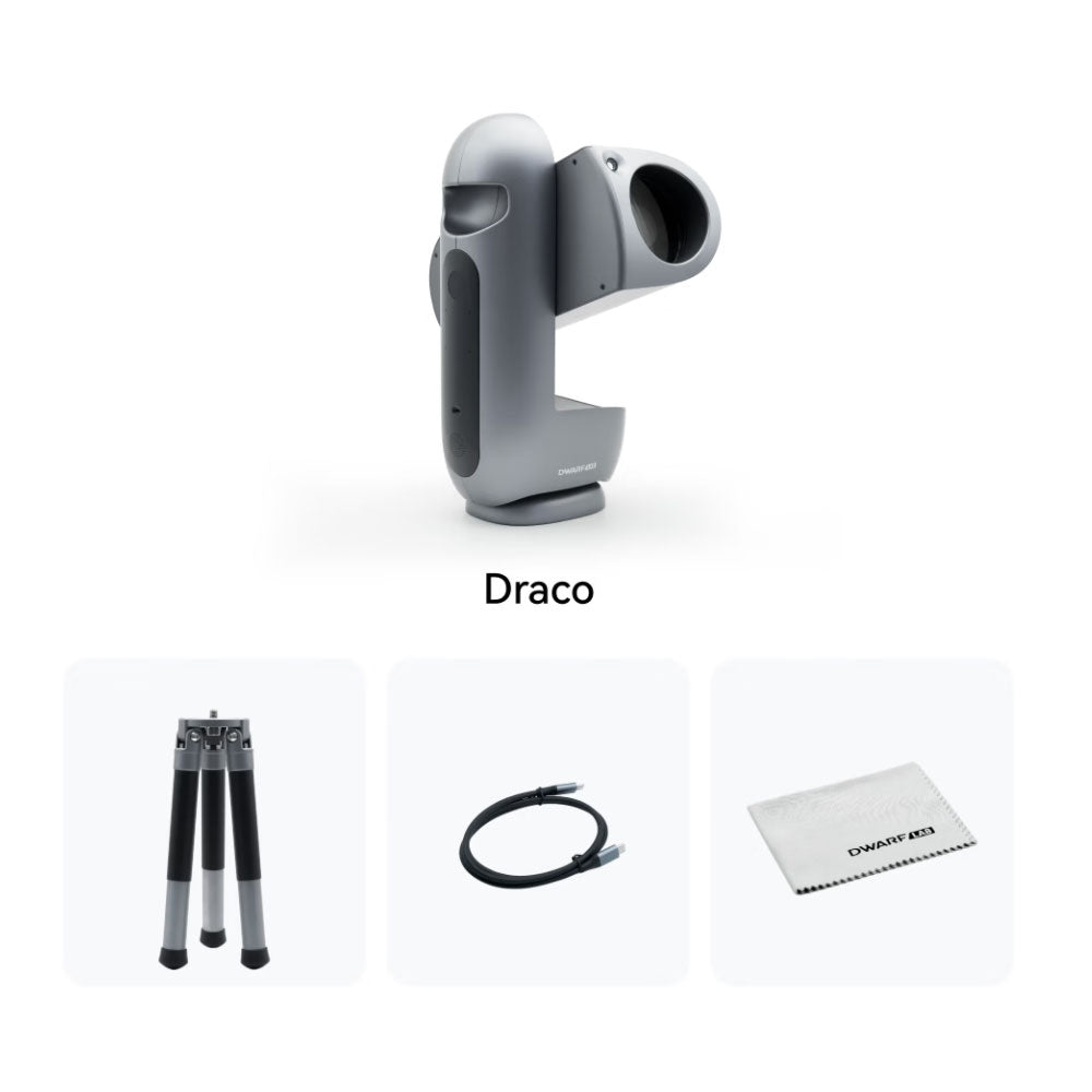 DWARFLAB Draco Smart Telescope 90MM Large Aperture Wide-angle Telephoto Dual Camera Built-in Guidescope