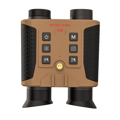 GTGUARD V6 4K High Definition 850nm Infrared Night Vision Device 60MP 1-8X Digital Zoom Binocular