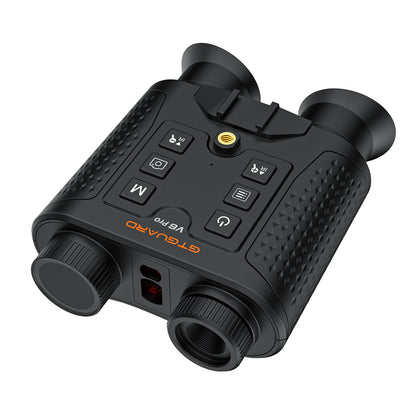 GTGUARD V6 PRO 4K HD 850nm Infrared Night Vision Device 60MP 1-8X Digital Zoom Binocular Built-in 600M Laser Rangefinder
