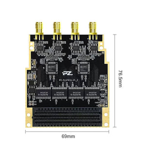 PZ-FL9767D FMC 4-Channel High-Speed DAC Development Board AD9767 14-Bit 125MSPS FMC-LPC Interface