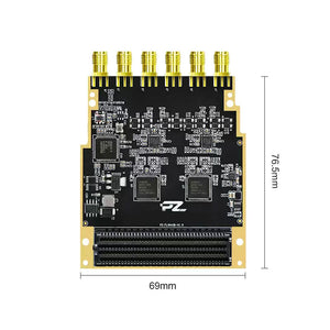 PZ-FL9643D FPGA 4-Channel High-Speed ADC AD9643 14-Bit 250MSPS FMC-LPC LVDS Data Acquisition Board