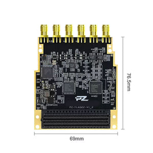 PZ-FL4322 FPGA High-Speed ADC DAC Board 14-Bit 250Msps ADC 16-Bit 500Msps DAC FMC-LPC Interface DC Coupled