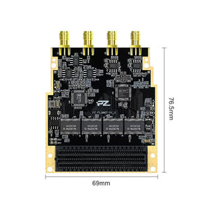 PZ-FL3867 FMC Daughter Card AD9238 AD9767 Dual Channel 65Msps ADC 125Msps DAC FPGA Expansion Module