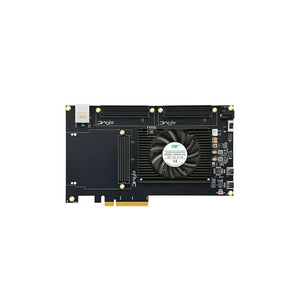 PZ-KU040-FHT-KFB FPGA Development Board XCKU040 Kintex UltraScale PCIe FMC 530K Logic Cells