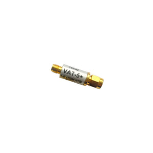 VAT-5+ Mini Coaxial SMA Connector Fixed Attenuator 50ohm 1W DC-6000MHz Wideband RF Attenuator (5dB)