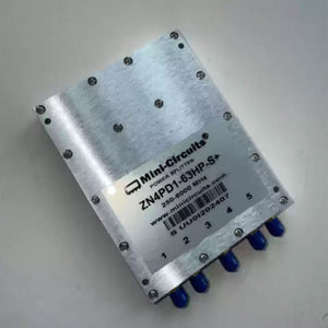 ZN4PD1-63HP-S+ 250-6000MHz 4-Channel DC Pass Power Splitter 30W High Power RF 1-to-4 Power Divider