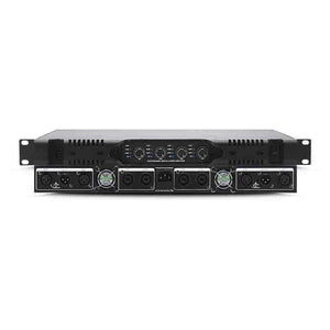 2000Wx4 Professional Digital Power Amplifier 4-Channel 1U Pure Power Amp for Dual 15-Inch Speakers