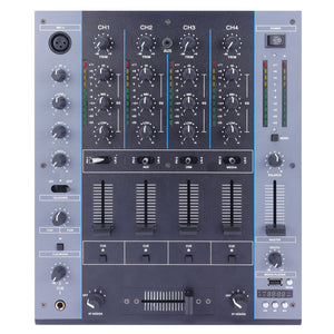 DJM8 Professional 4-Channel Digital Audio Mixer Stage/KTV Mixing Console 50W with 3.5MM/6.35MM/3Pin Interface