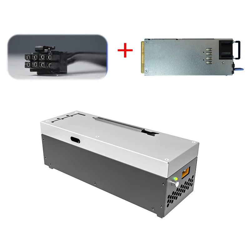 GZOSMETA M70 Oculink5.0 Desktop Graphics Card Dock Built-in 800W Power Supply with 3*8P GPU Cable