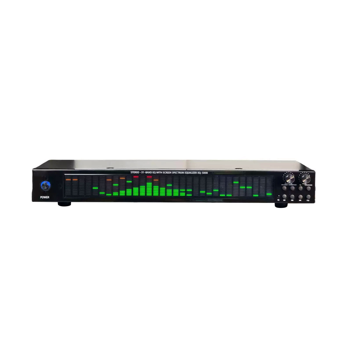 SUNBUCK EQ5000 Preamp 31-Band USB Flash Drive Bluetooth6.0 Spectrum Graphic Equalizer 5 Preset EQ Effects