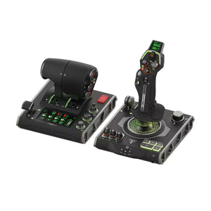 V1F-Deck Multifunctional Flight Game Simulator Joystick with Customizable OLED HUD for Turtle Beach