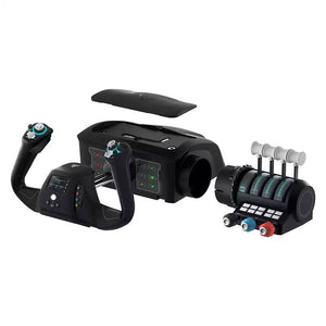 V1F-CS Flight Game Simulator Universal Control System Compatible with XBOX Series X/S for Turtle Beach