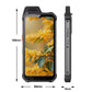 ANYSECU W999 Handheld POC Walkie Talkie 8G+128GB IP68 Waterproof for Android13 Compatible with Zello/Real PTT