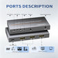 NK-HF3 Compact HDMI-compatible 2x1 Quad Multi-Viewer 1080P60Hz 2-Channel Video Splitter with 8 Display Modes