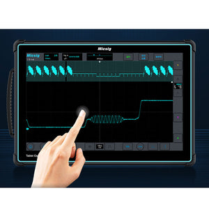 Micsig ETO5004 500MHz 4-Channel Tablet Digital Oscilloscope 3GSa/s Sampling with 14-Inch 1920x1200 Touch Screen