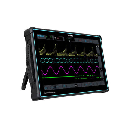 Micsig ETO3504 350MHz 4-Channel Tablet Digital Oscilloscope 3GSa/s Sampling with 14-Inch 1920x1200 Touch Screen
