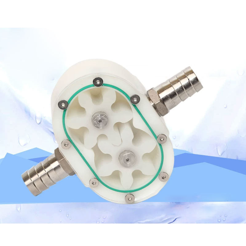 B-Type Viscous Liquid Plastic Industrial Grade 5-12LMp Filling Machine Gear Pump for 500-4500 Centipoise Liquid